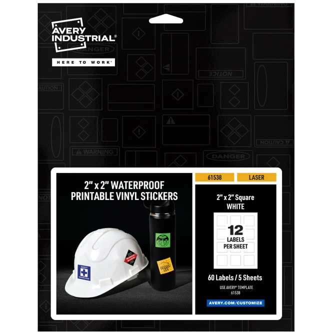 Avery Hard Hat Stickers 2